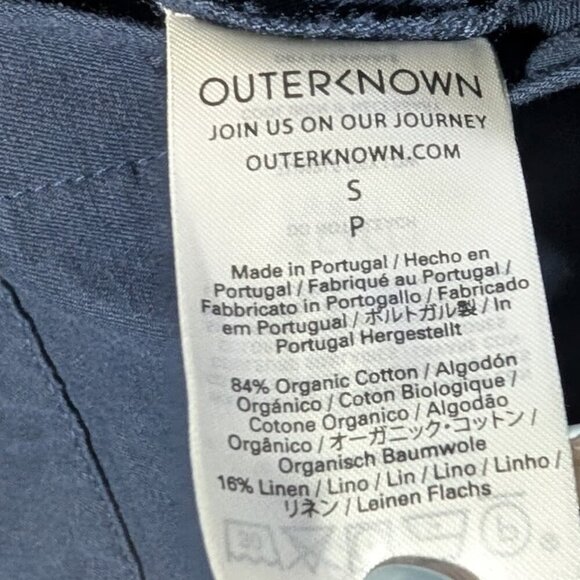 Outerknown | S.E.A. Suit, Short Sleeve Jumpsuit in Navy Blue - Picture 11 of 12